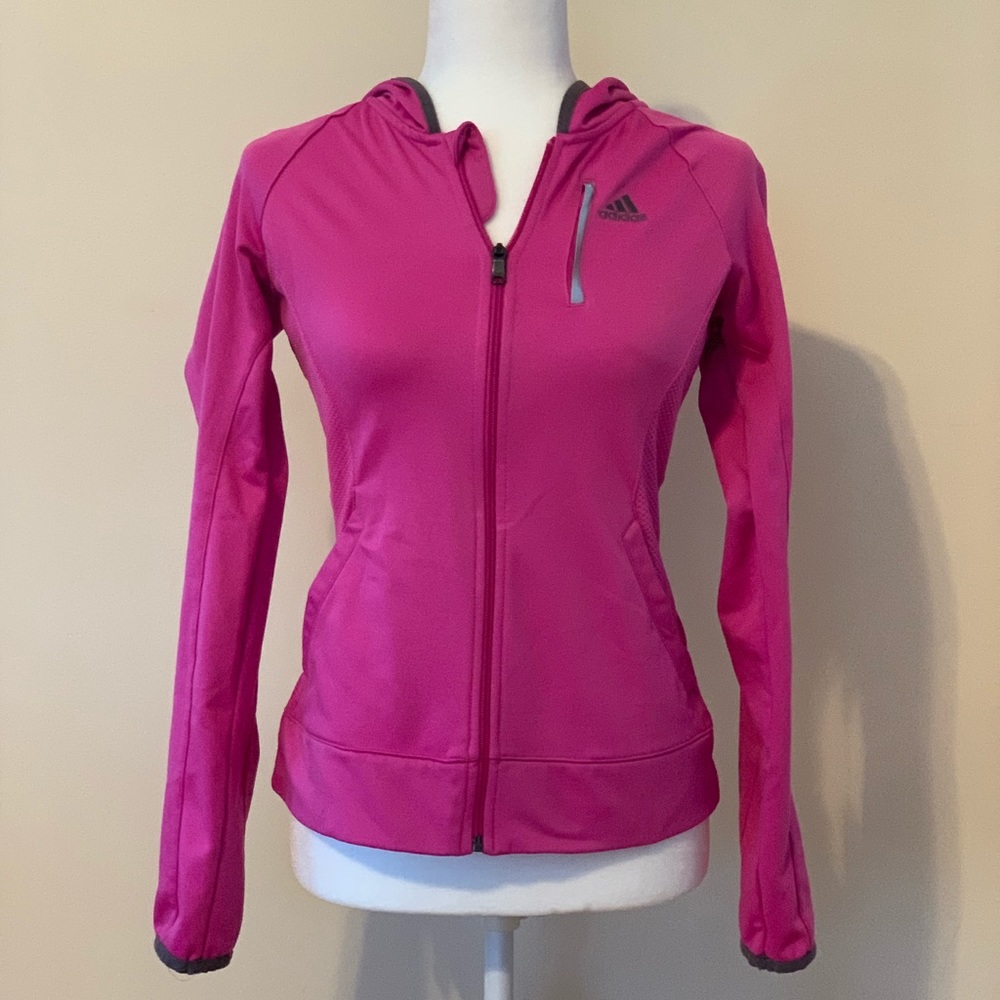 {Adidas} Zip Up Sweatshirt